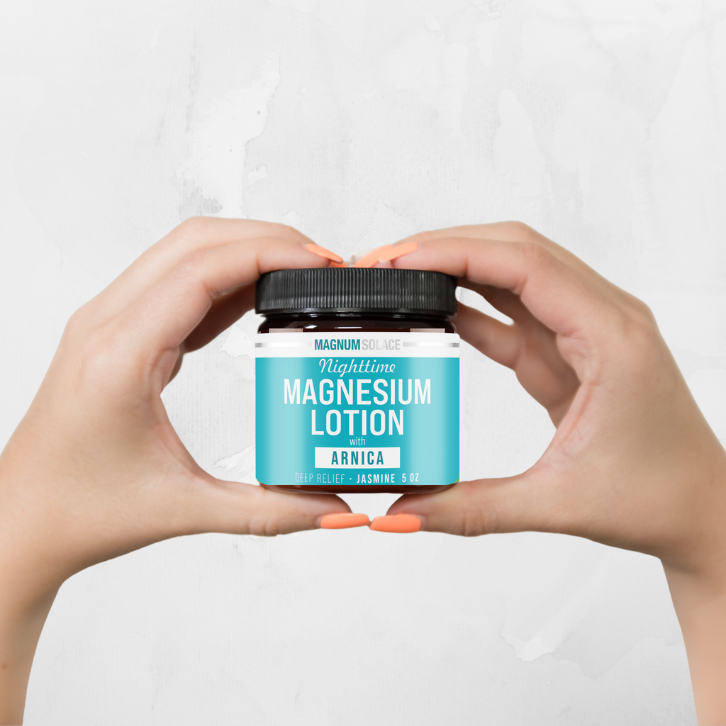 Nighttime Magnesium Lotion with Arnica: Chamomile & Lavender