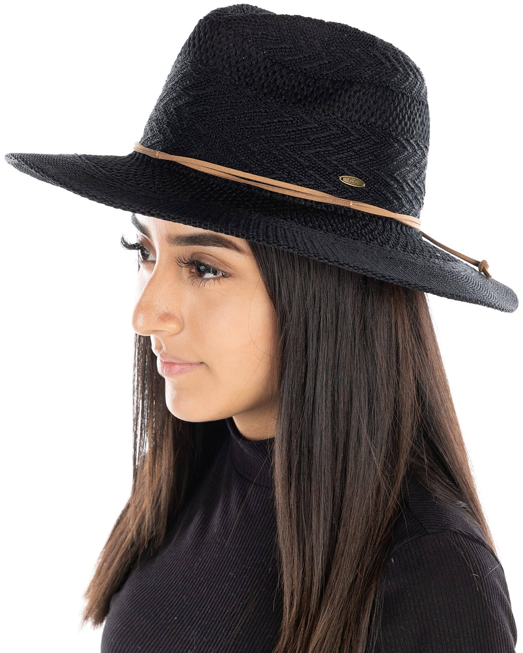 Women’s Fedora Wide Brim Panama Hat