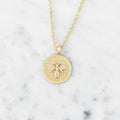 Bee and Hive Pendant Necklace