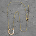 Horseshoe Necklace 16"