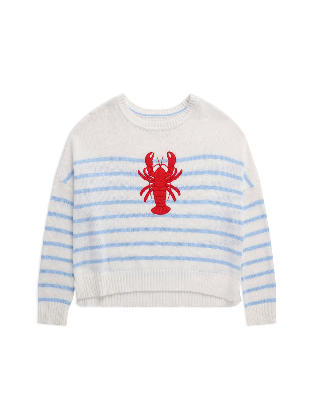 LOBSTER RELAXED FASHION FIT SWEATER: MEDIUM