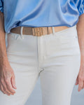 Bridgette Belt Woven Gold: Default