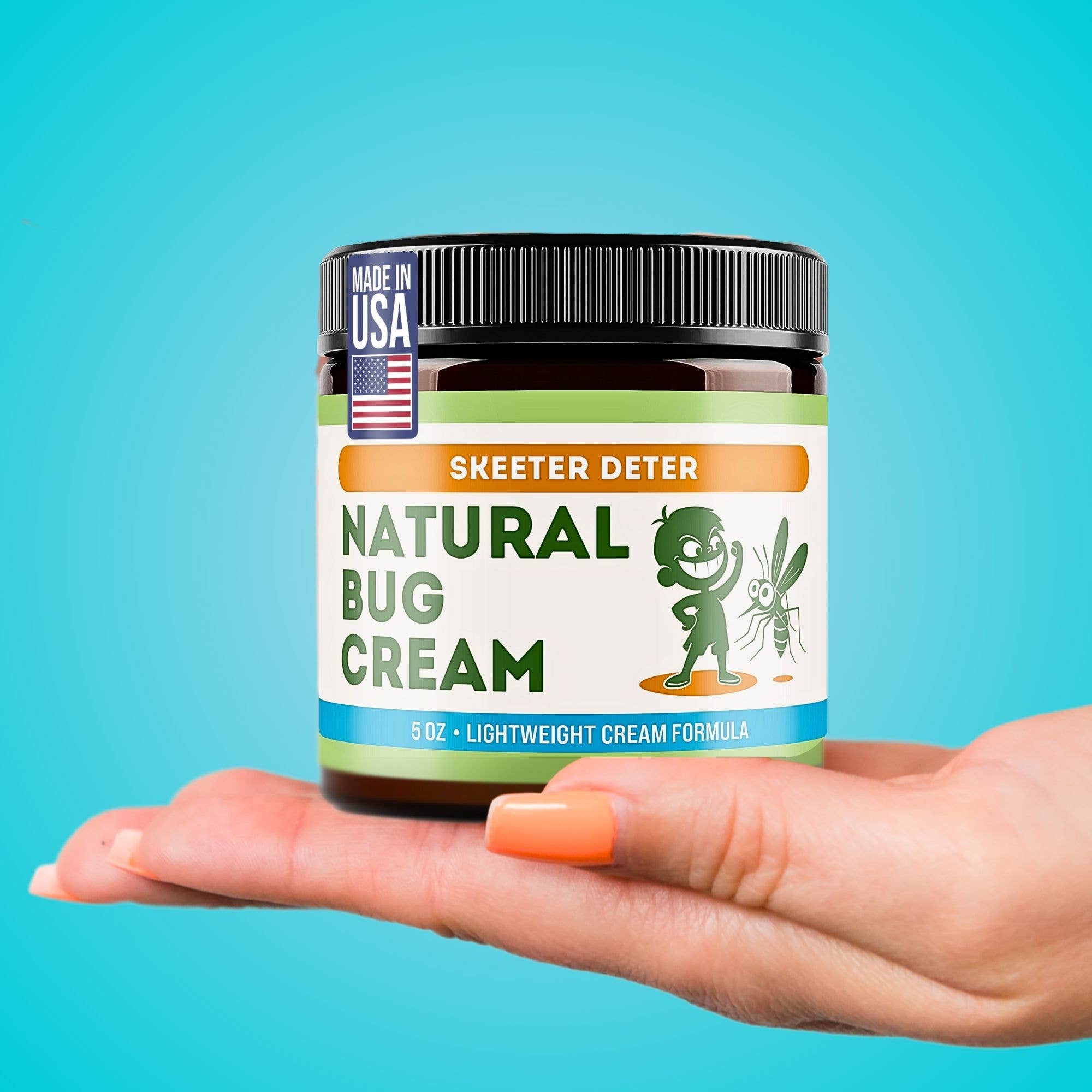 Natural Bug Cream: 5 Oz