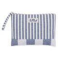 Denim, Canvas Cosmetic Bag