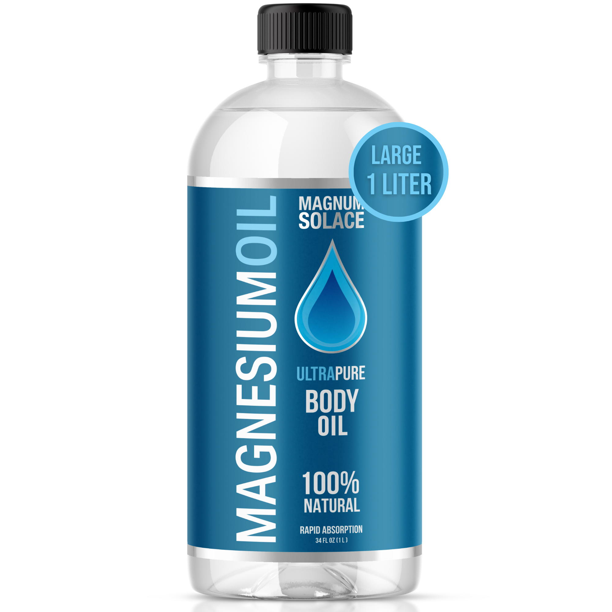 Magnesium Oil Spray for Restless Legs, Sleep, Muscle Relief: 8oz