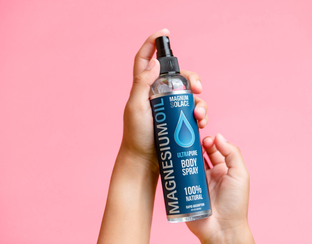 Magnesium Oil Spray for Restless Legs, Sleep, Muscle Relief: 8oz