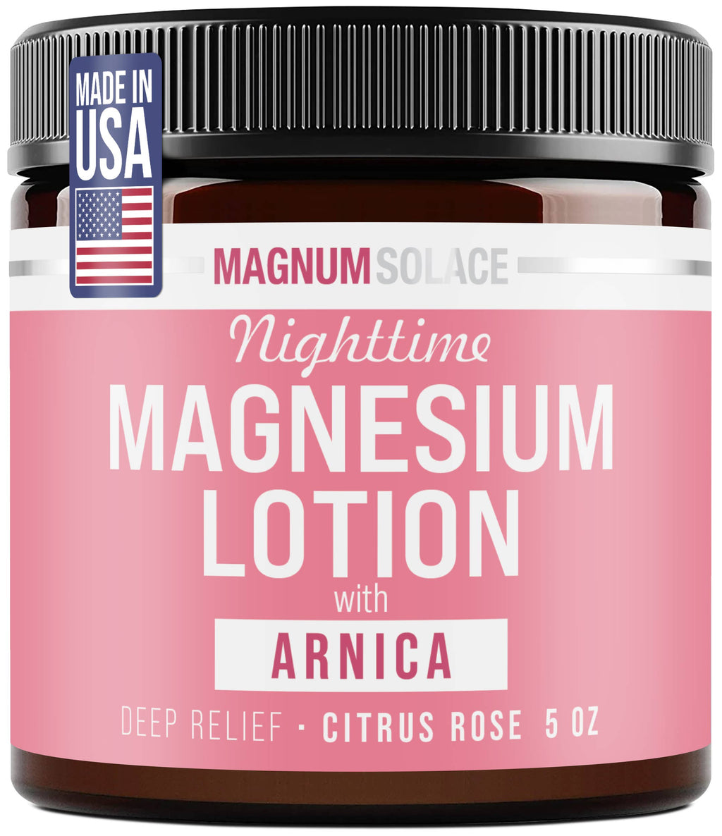 Nighttime Magnesium Lotion with Arnica: Chamomile & Lavender