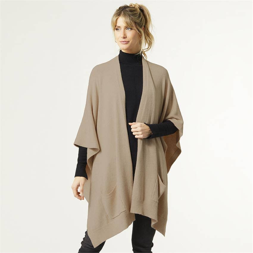 Alani Lightweight Cardigan with Pockets: Bright White / One Size