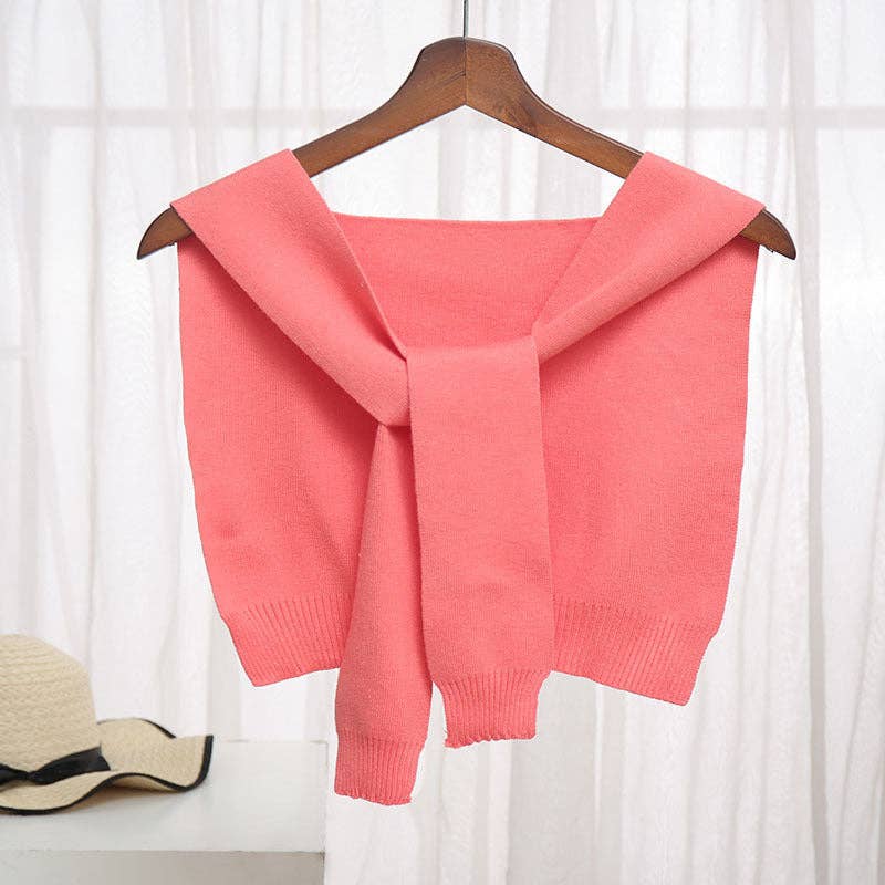 Stylish Clothing Accessory Shawl: Milk tea color