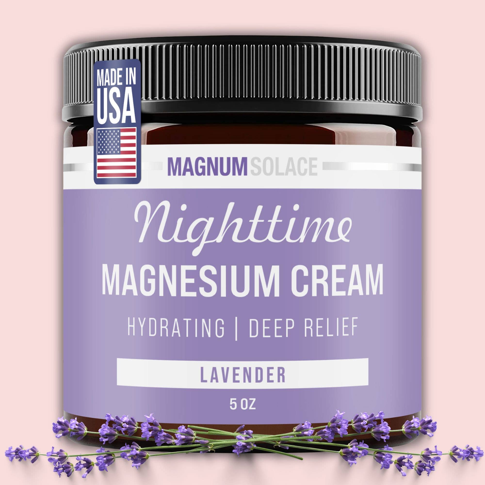 Nighttime Magnesium Cream: Lavender