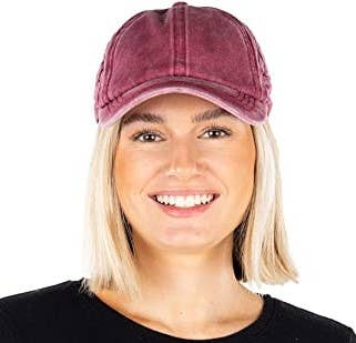 Low Profile Baseball Cap