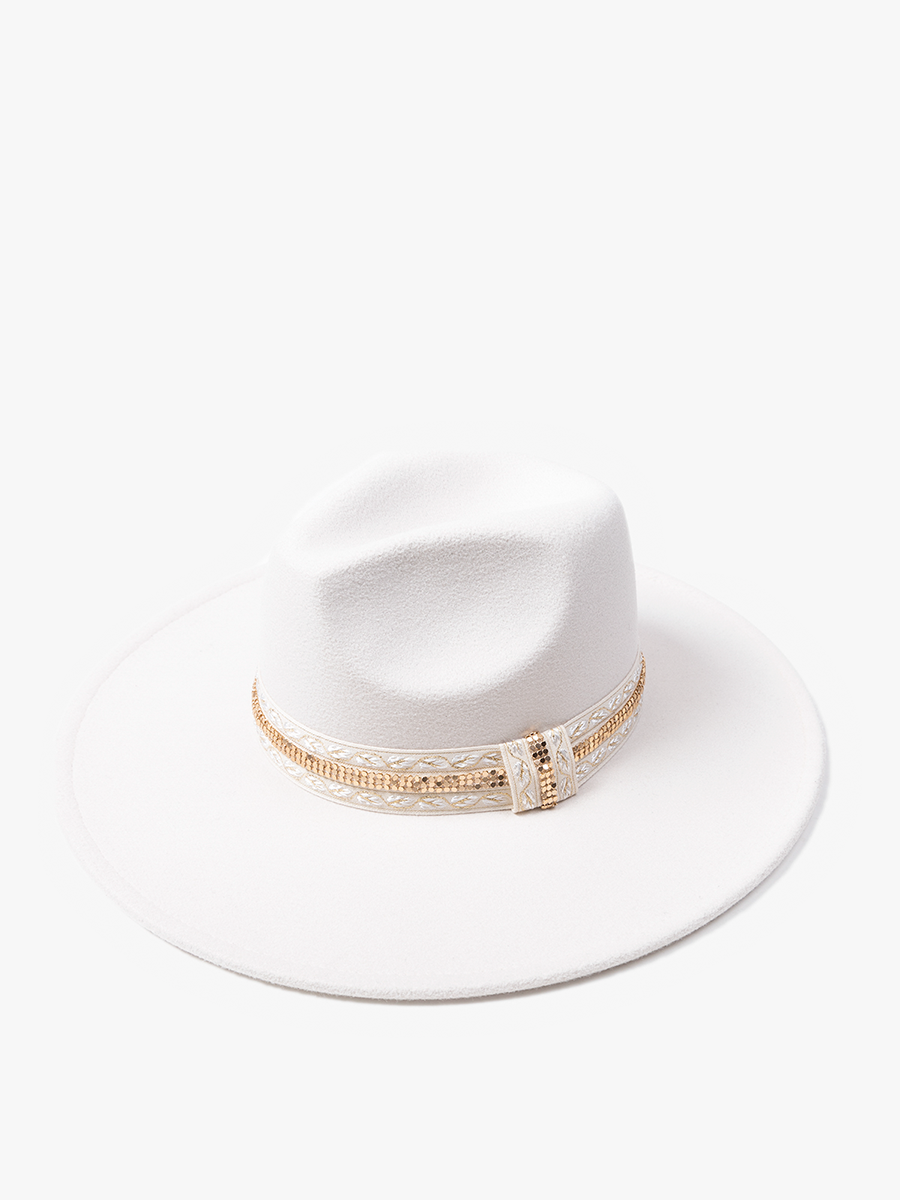 Genesis Fedora w/ Boho Two-Tone Band