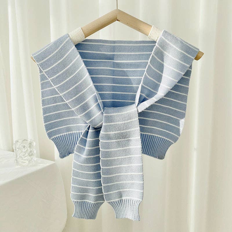 Stylish Clothing Accessory Shawl: Sky blue