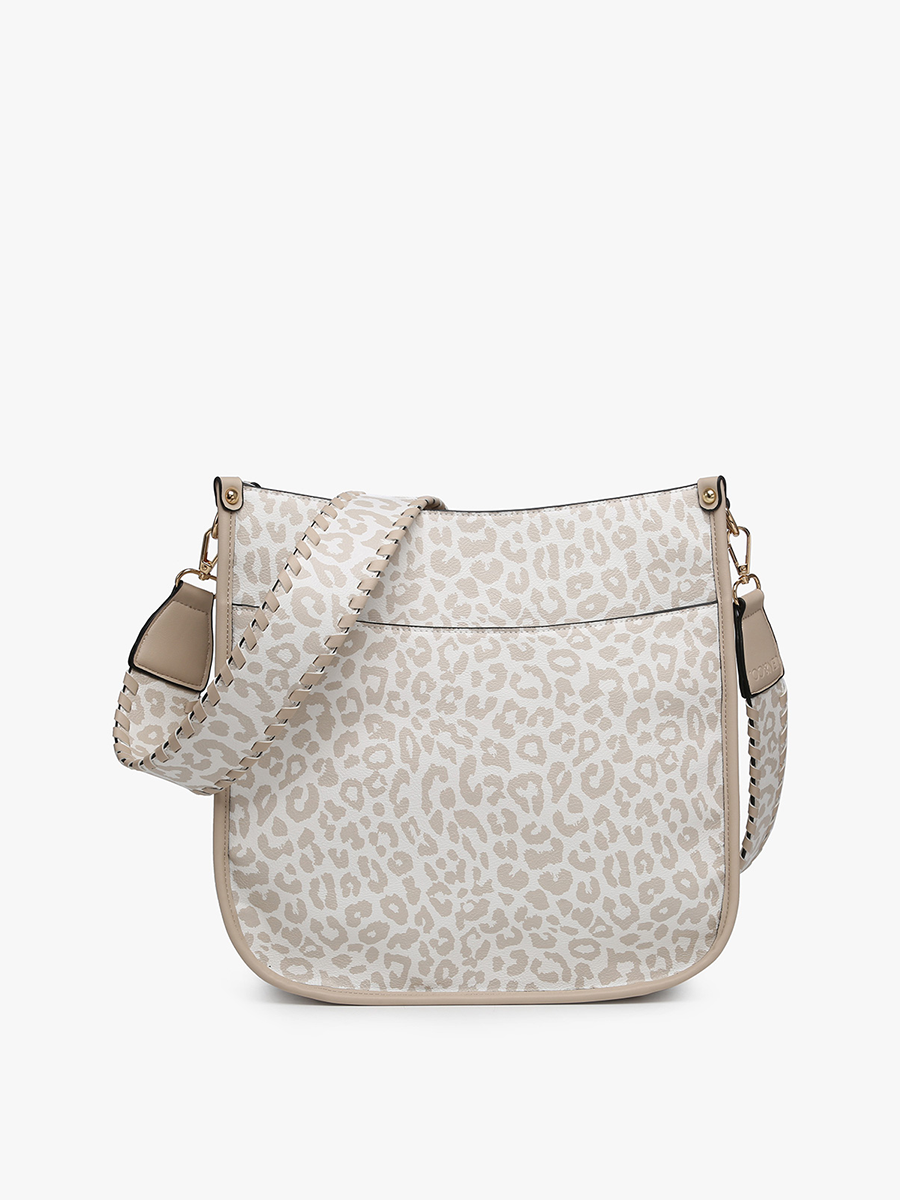 Cheetah Crossbody  with Guitar Strap