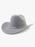Baye Cowboy Hat w/ Rhinestone Band & Eyelets