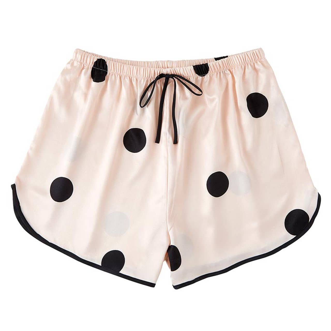Satin Two-Piece PJ Set - Blush: Medium
