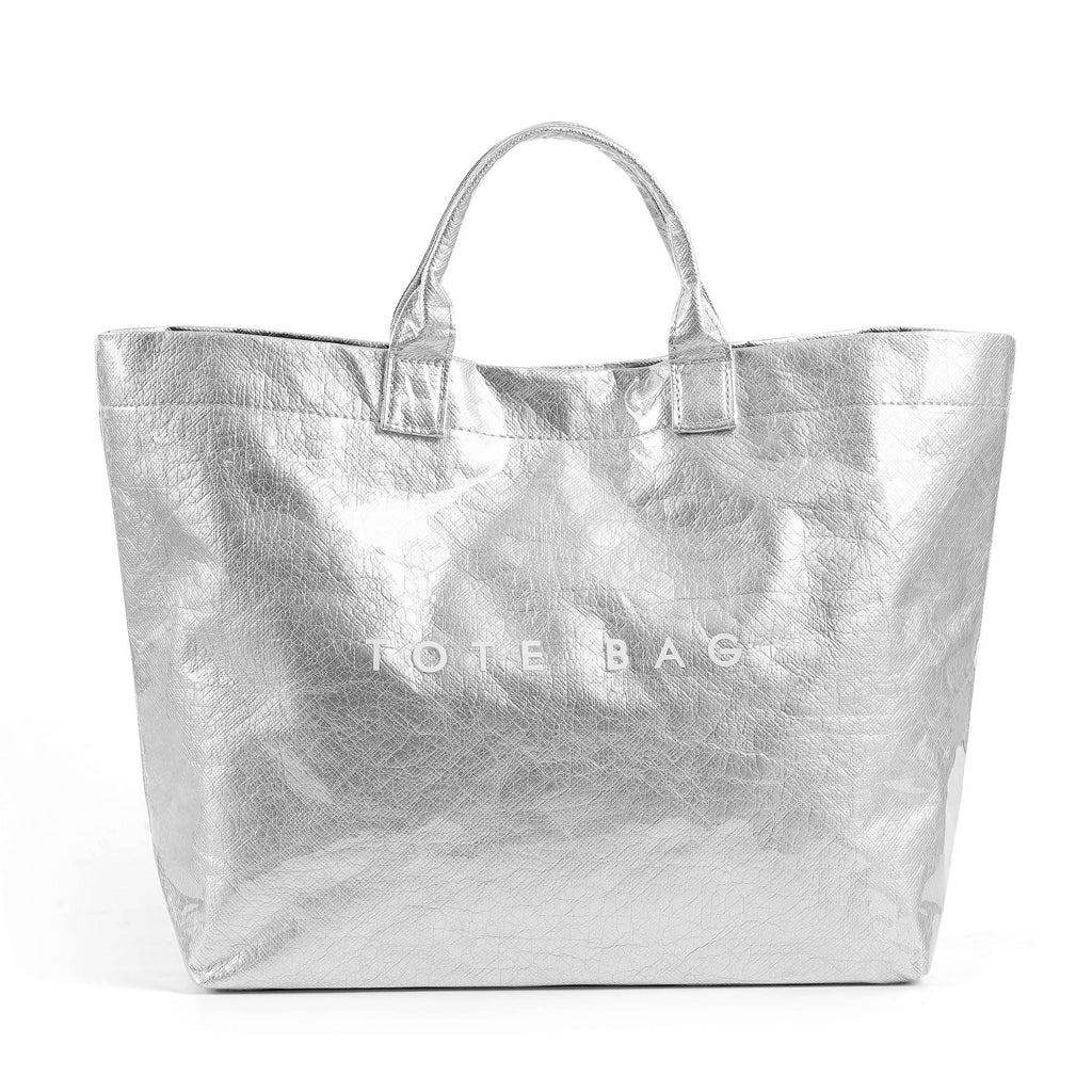 PVC Tote Bag for Women Clear Plastic Handbag Large Work: Blue