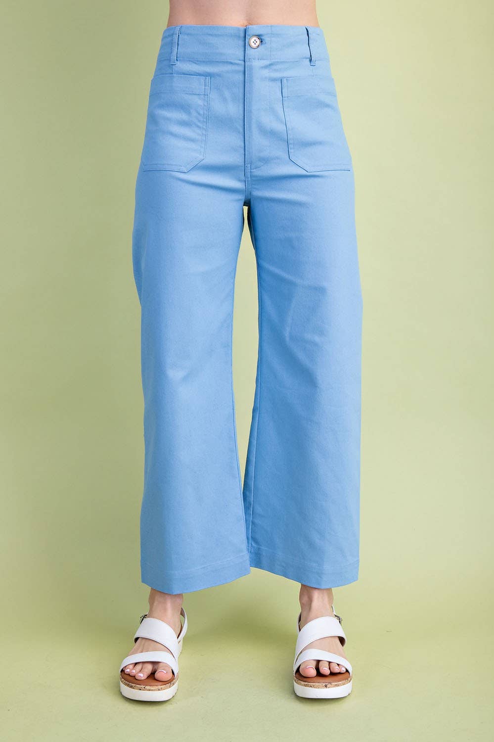 Ankle Cropped Summer Pants: RASPBERRY / 2-2-2 (S-M-L)