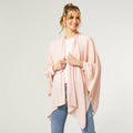 Kiara Light Weight Wrap: Cameo Rose / One Size