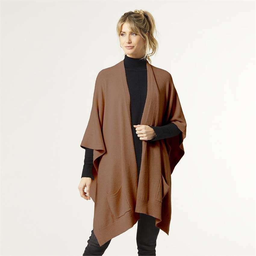 Alani Lightweight Cardigan with Pockets: Bright White / One Size