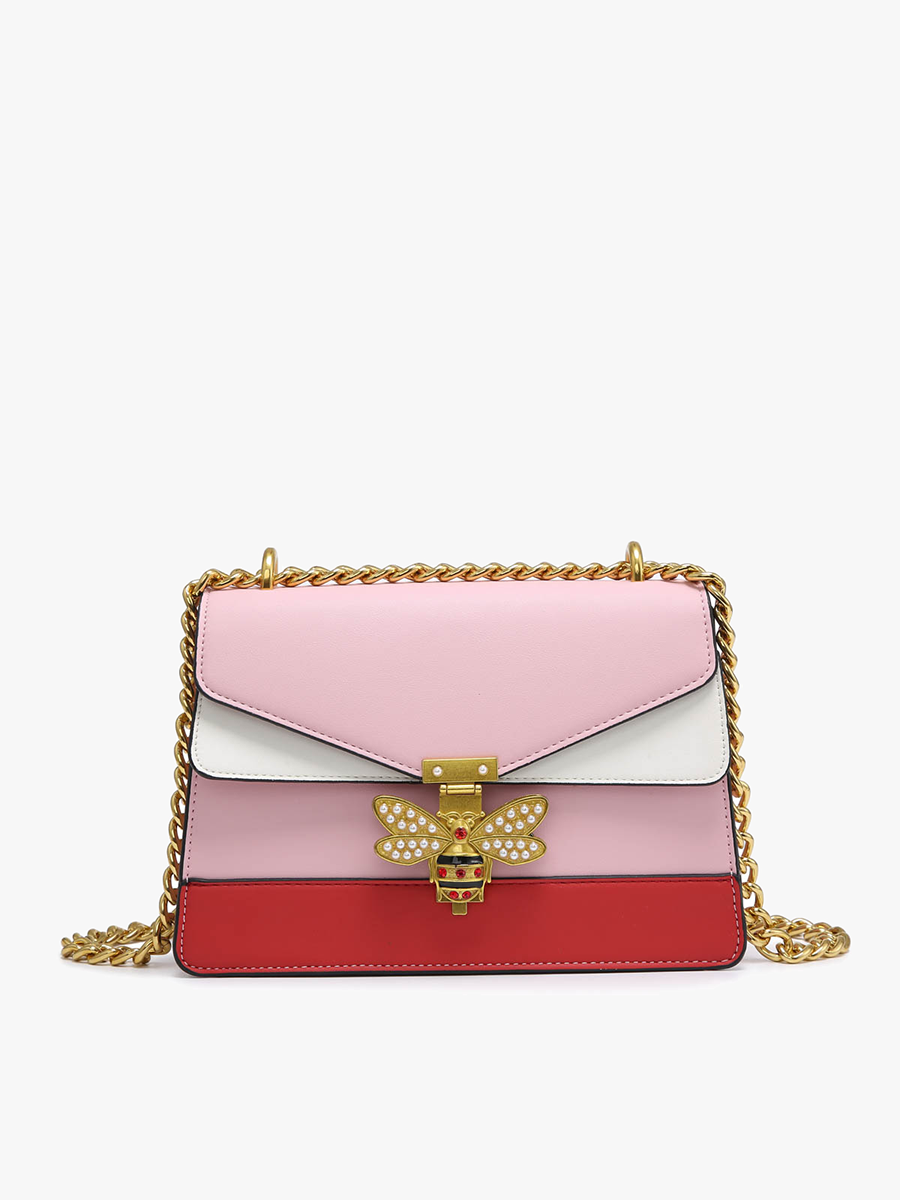 Jeweled Bee Crossbody
