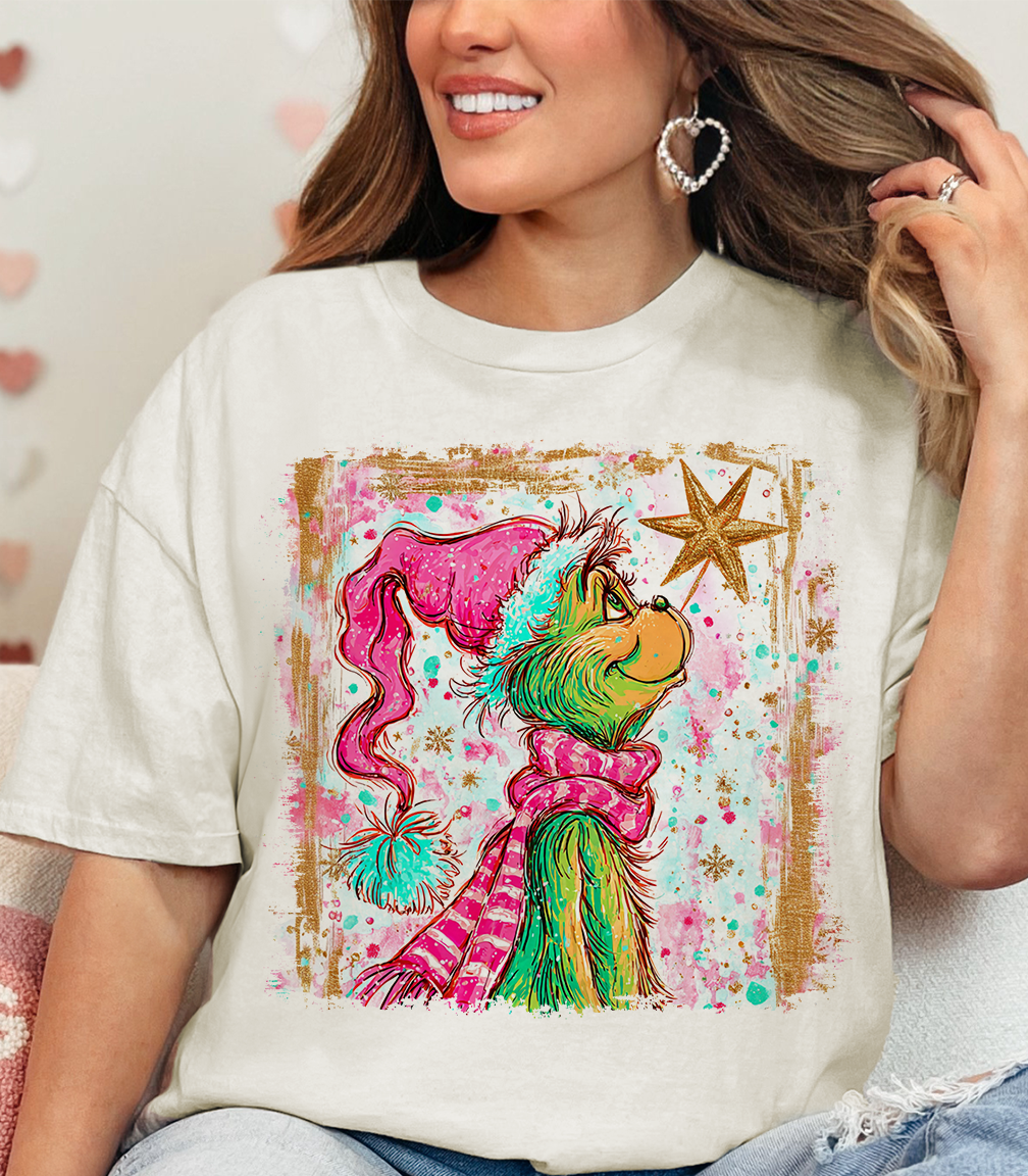 G Christmas Star: Yes / White T-Shirt / Small