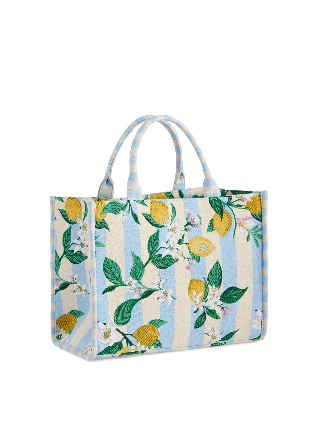 Lemon Stripe Tote