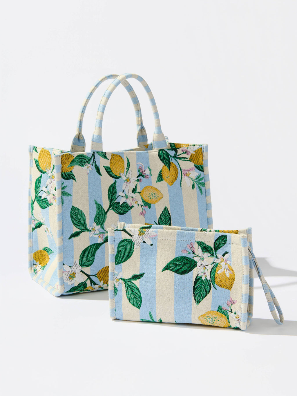Lemon Stripe Tote