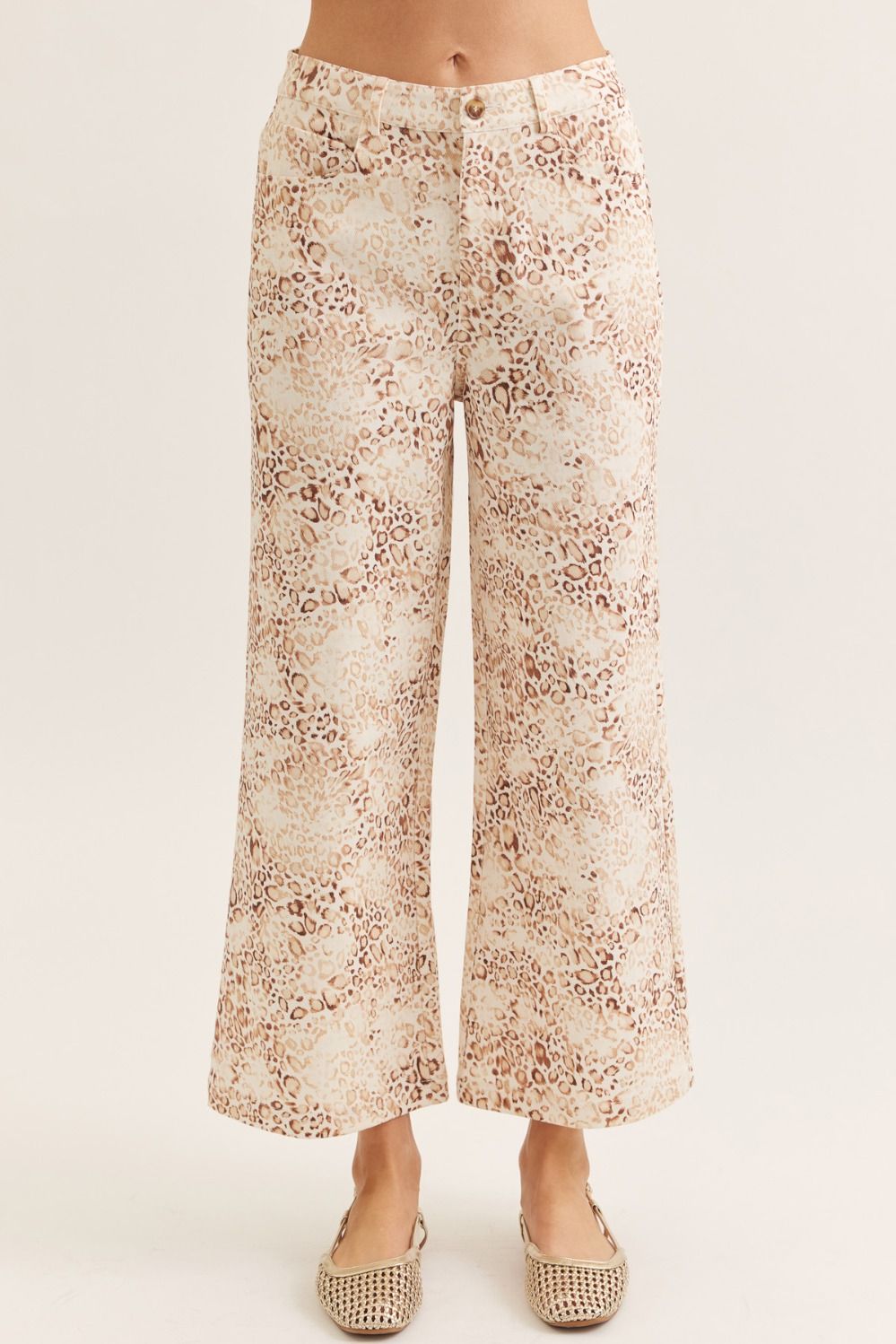 Animal Capri Pants