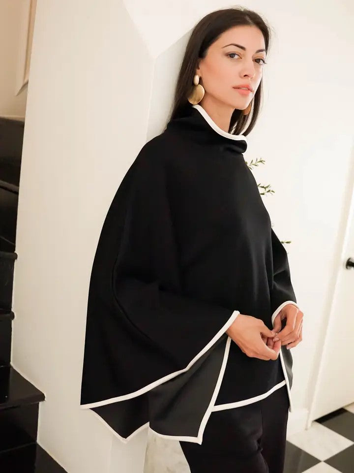 Modal Neck Poncho