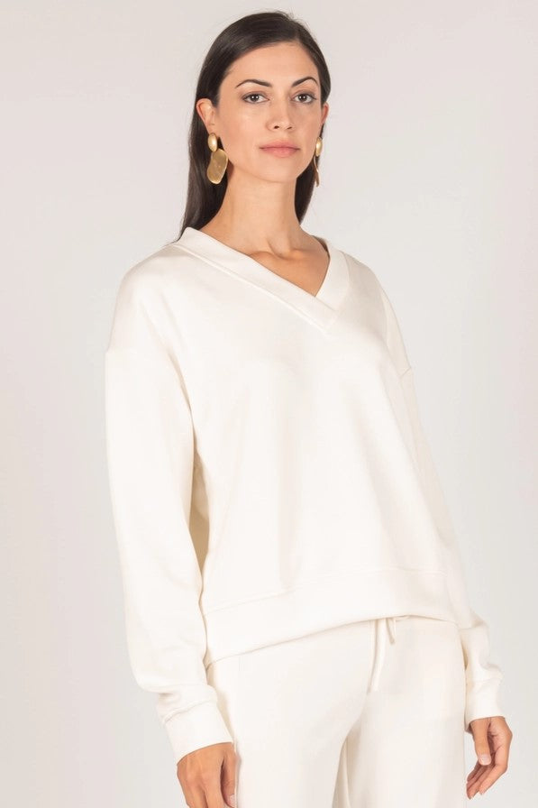 Modal V-Neck Pullover