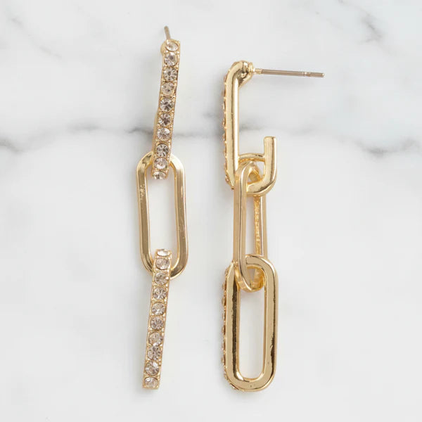 Paperclip Link Earring