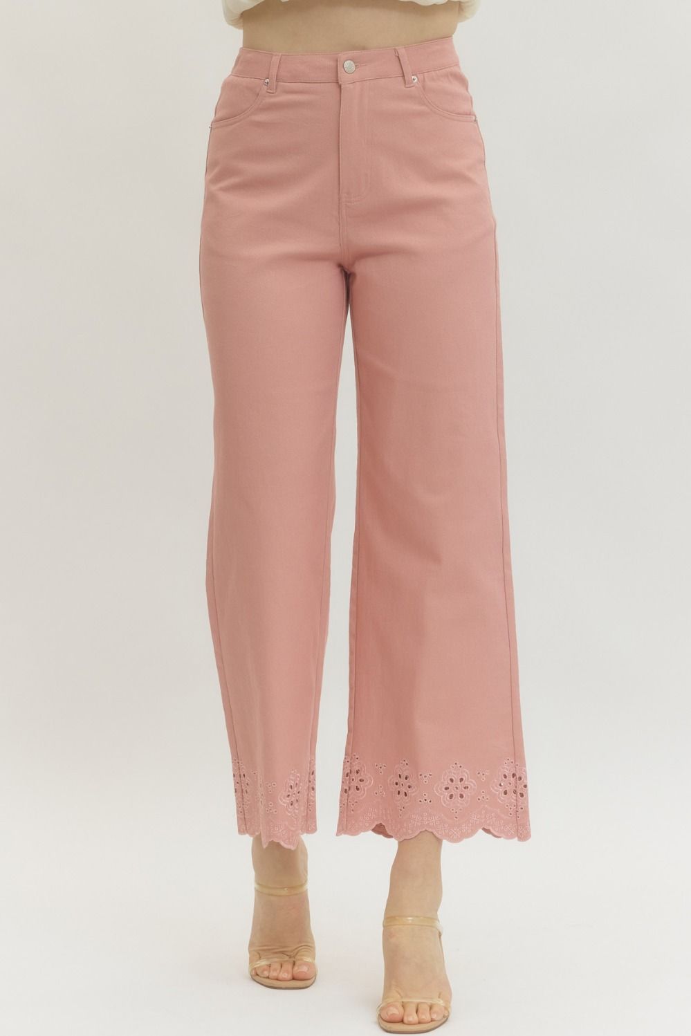 Pink Capri Pants