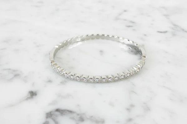 Pave Lock Bangle