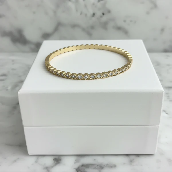 Pave Lock Bangle