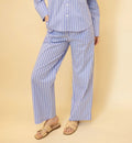 Striped Blue and White Pants