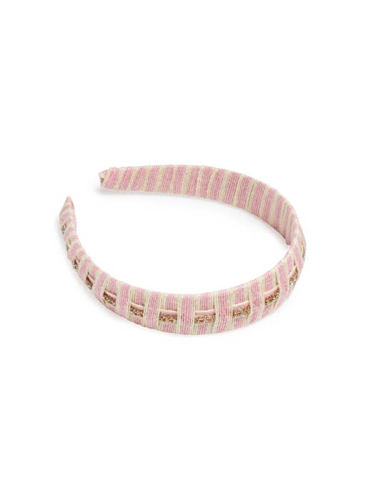 LINEN HEADBAND: NATURAL