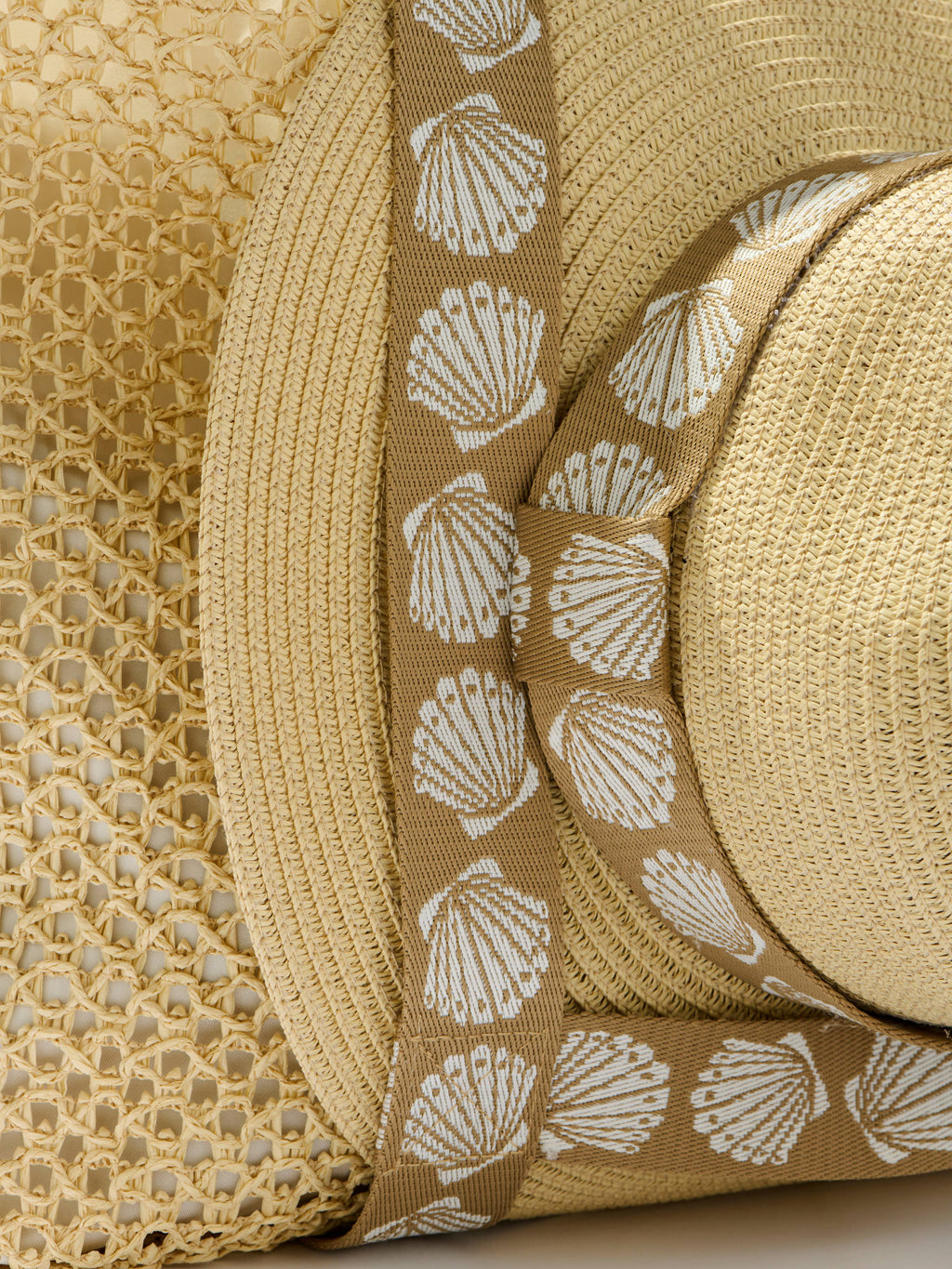 Shelly Tote and Hat Set