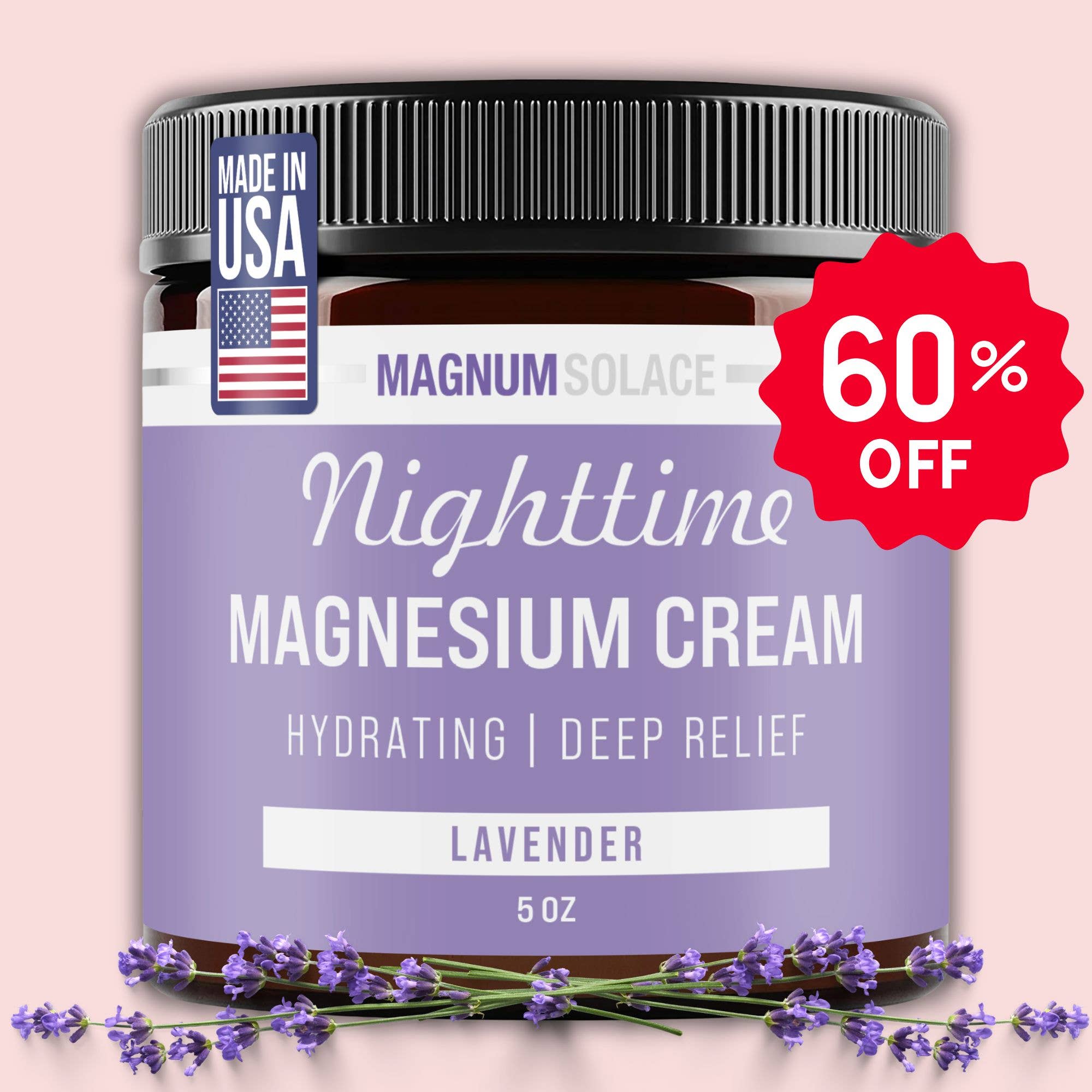 Nighttime Magnesium Cream: Lavender