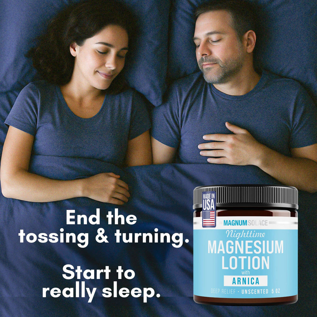 Nighttime Magnesium Lotion with Arnica: Citrus Rose