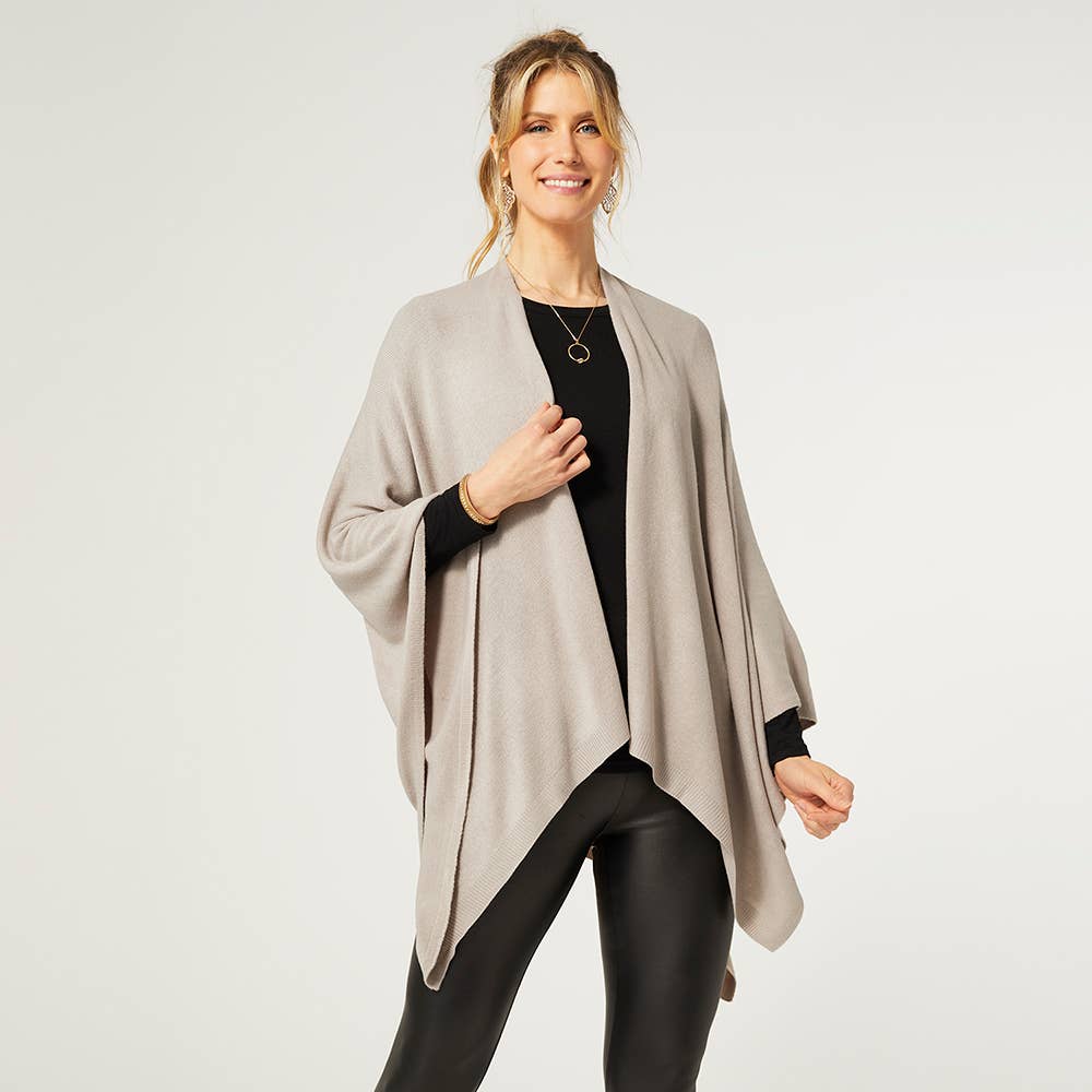 Kiara Light Weight Wrap: Seafoam / One Size