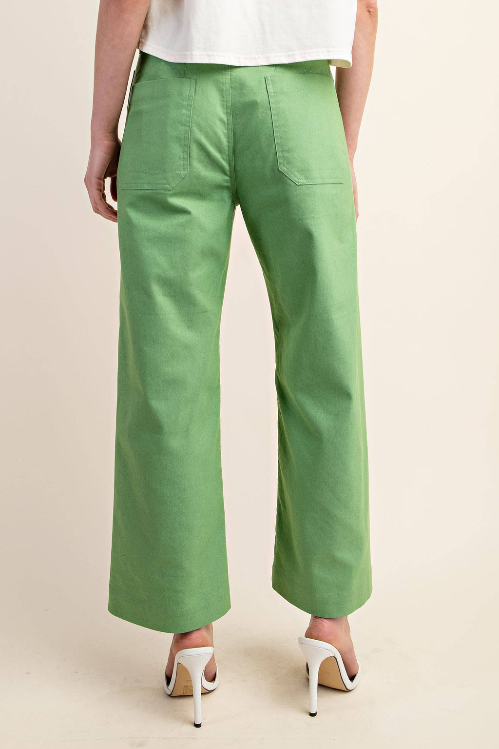 Ankle Cropped Summer Pants: RASPBERRY / 2-2-2 (S-M-L)