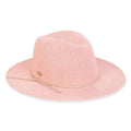 Pink, Polyester Safari, Brim 2.75"