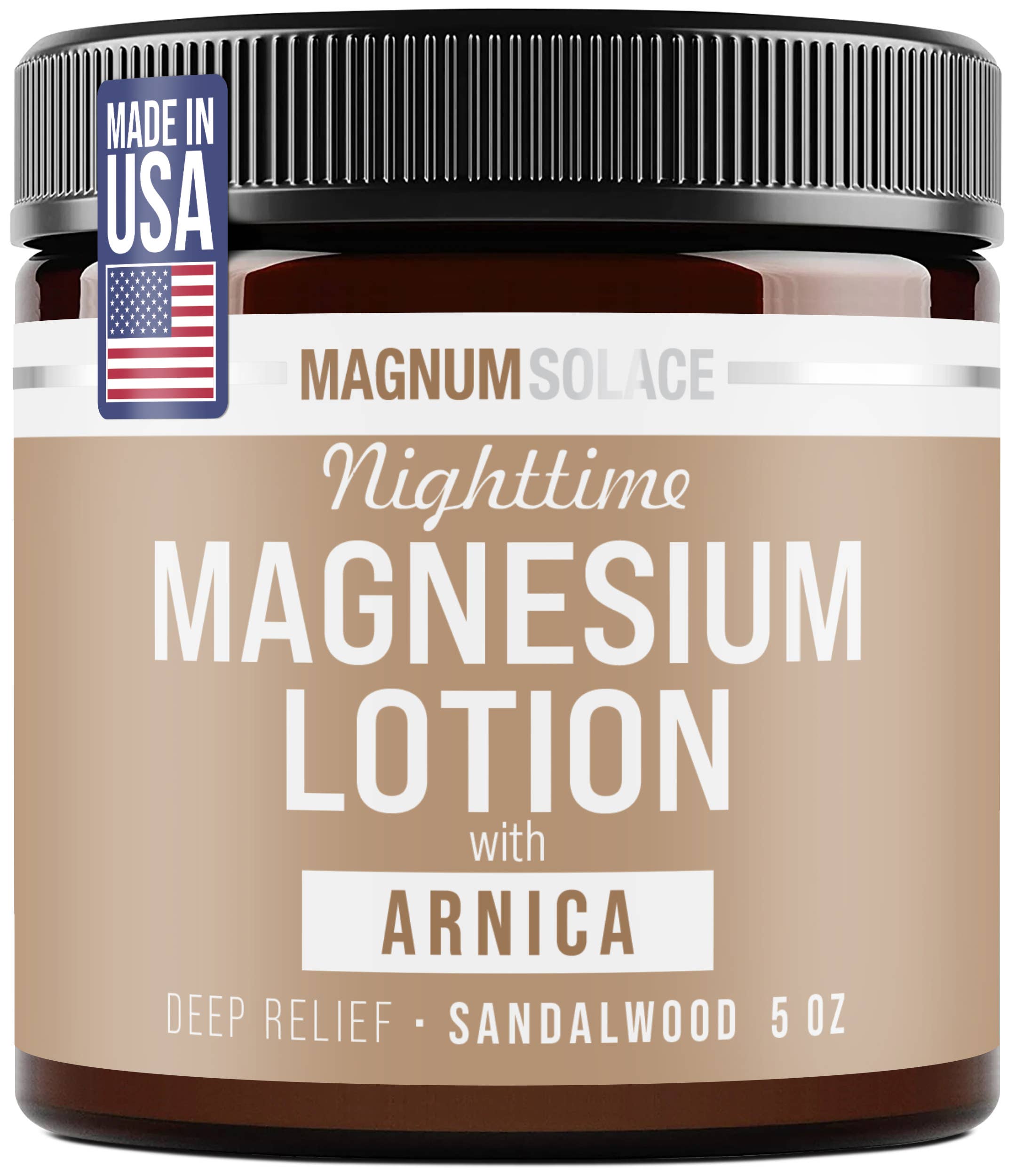 Nighttime Magnesium Lotion with Arnica: Chamomile & Lavender