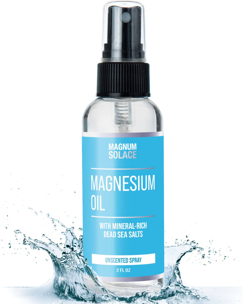 Magnesium Oil Spray for Restless Legs, Sleep, Muscle Relief: 8oz
