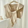 Stylish Clothing Accessory Shawl: Milk tea color