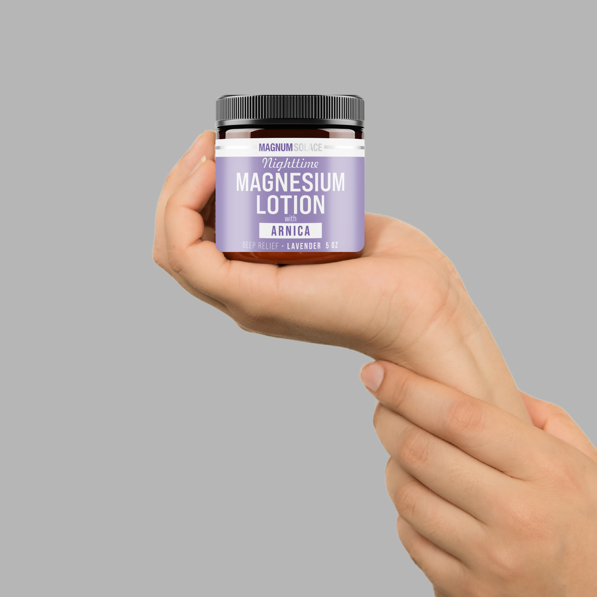 Nighttime Magnesium Lotion with Arnica: Chamomile & Lavender