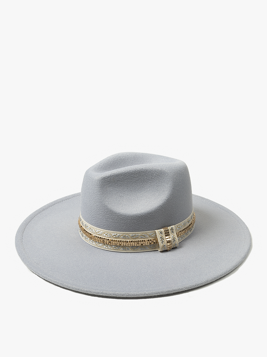 Genesis Fedora w/ Boho Two-Tone Band