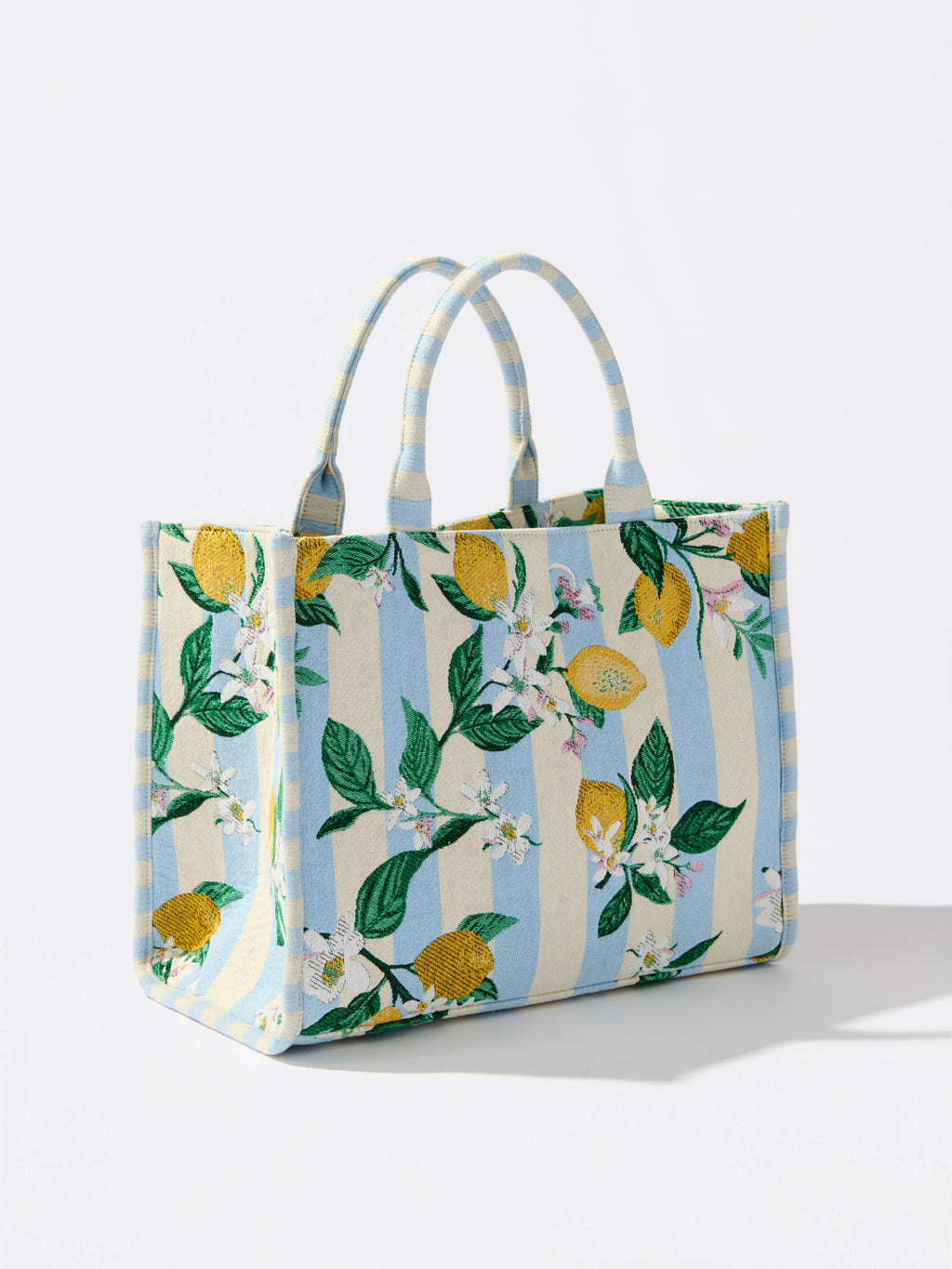 Lemon Stripe Tote