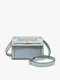 Canvas Crossbody w/ Vegan Leather Accents